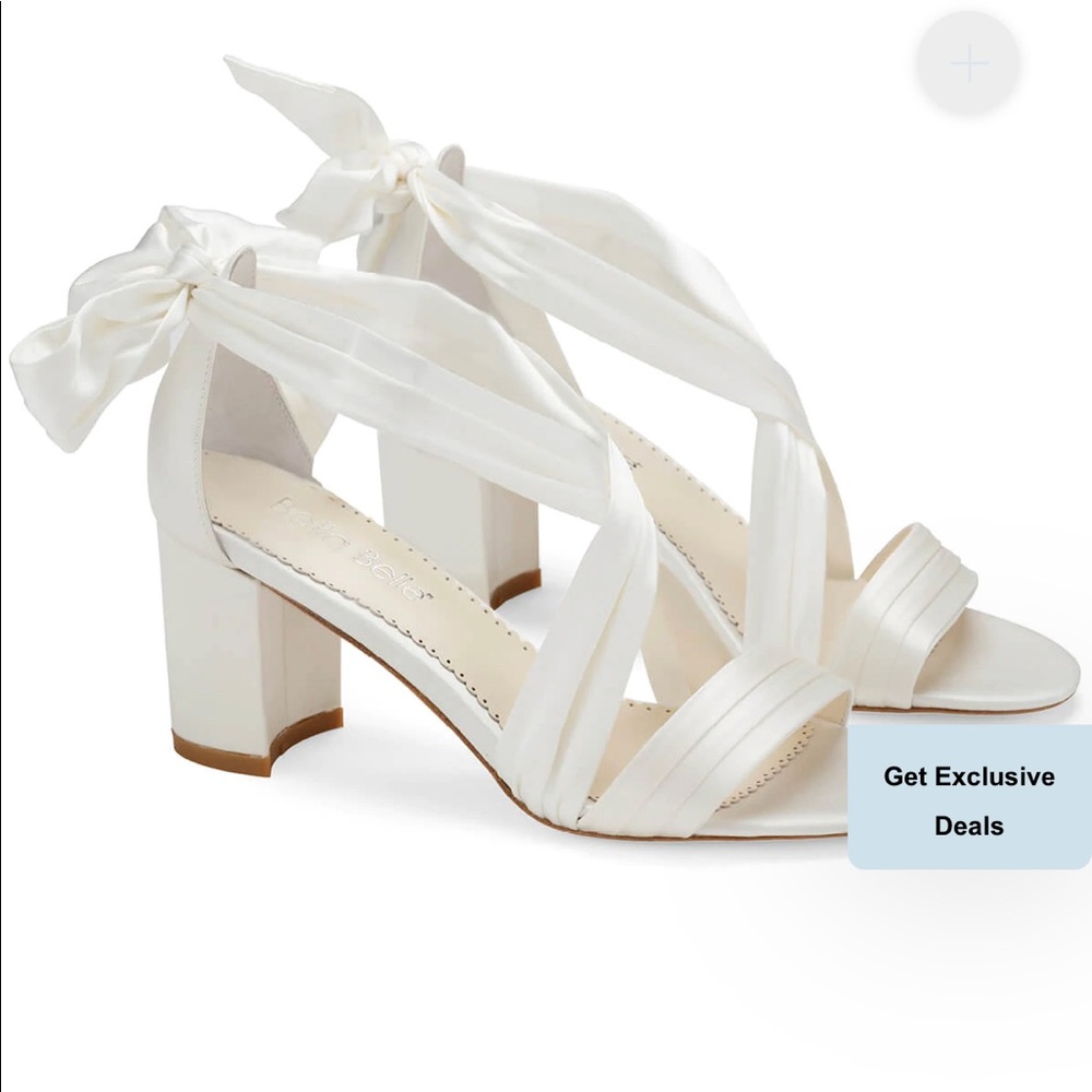 Bella belle Kelly heels worn once- indoors only!